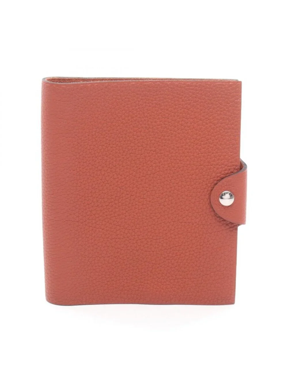 Hermes Notebook Cover Ulysse PM Brick Embossed Leather Agenda